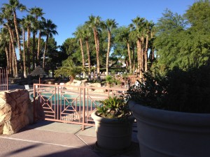 Las Vegas campground swimming pool area
