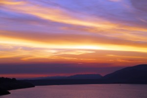 Lake Chachuma Sunset