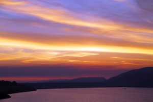 Lake Chachuma Sunset