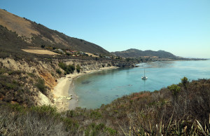 Along Hike Down to a Nude Beach