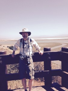 Steve with sloughs (rhymes with you) from Don Edwards SF Bay national Wildlife Refuge