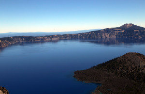 Crater Lake Island and West