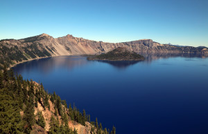 Crater Lake Looking West