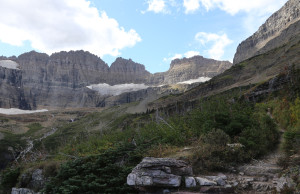 View of Grinnell Glacier from our Third Break on Hike