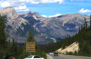 Along Icefield Parkway, Banff National Park and Jasper National Park