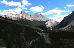 Along Icefield Parkway, Banff National Park and Jasper National Park