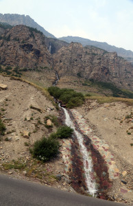 Long Waterfall at Glacier