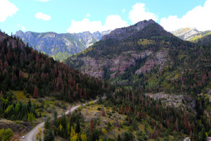 Million Dollar Highway, South of Ouray, Montana