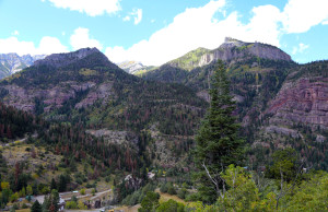 Million Dollar Highway, South of Ouray, Montana