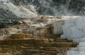 Minerva Terrace. Monmouth Hot Springs, Yellowstone National Park